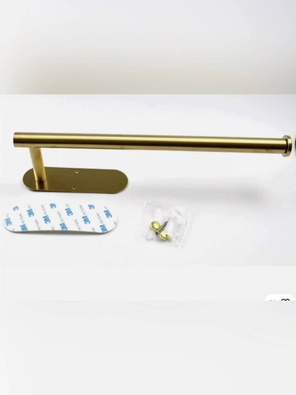 Wall Mount Paper Towel Holder Under Cabinet Kitchen Roll Dispenser Metal